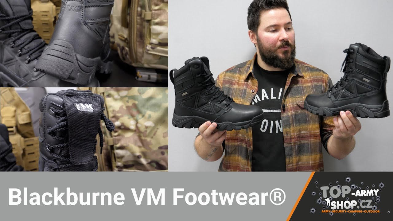 Z&aacute;sahov&aacute; obuv Blackburne VM Footwear&reg; Made by Czech Republic! Rigad