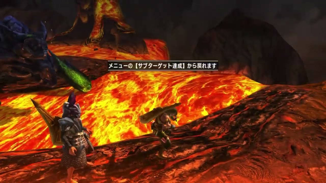 MHXX ブラキ炭鉱大剣2p 1'30