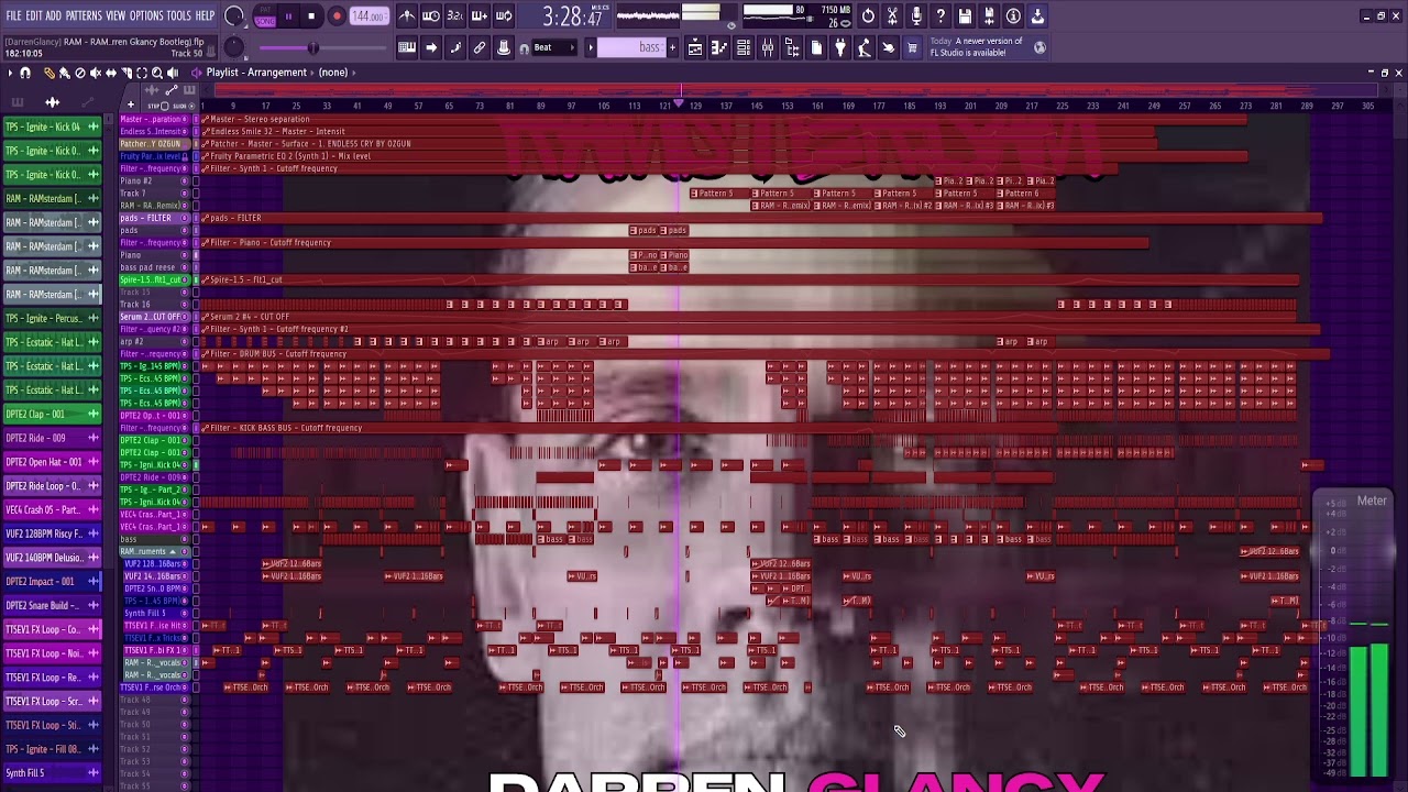 RAM  - RAMsterdam bootleg I started last night