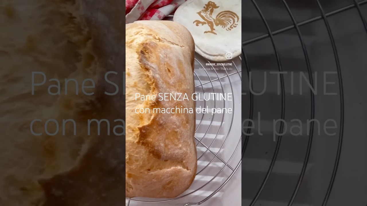 ~ PANE SENZA GLUTINE con la macchina del pane ~ #panefattoincasa #panesenzaglutine  #ricette