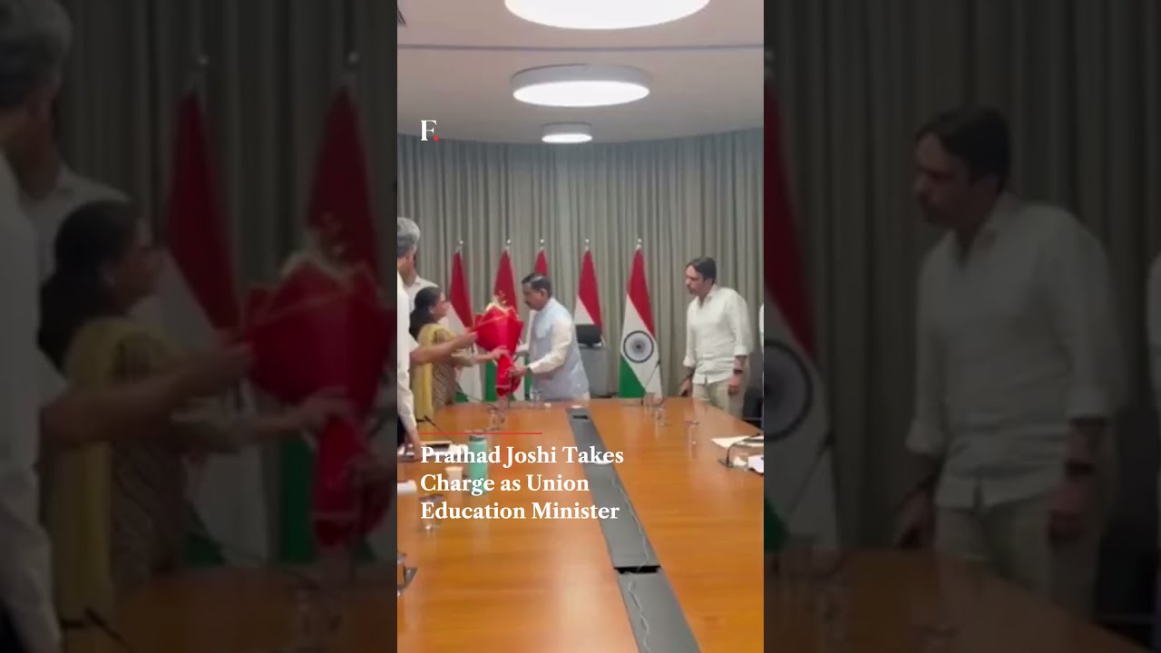 Pralhad Joshi Takes Charge as Union Education Minister | Firstpost News | N18G