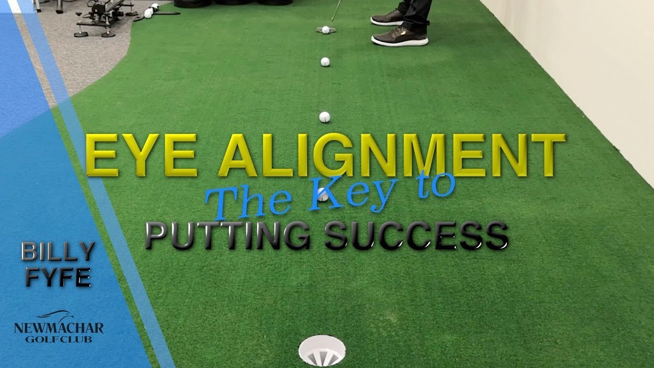 🎯 Eye Alignment Test 👀 | The Putting Check Every Golfer Needs
