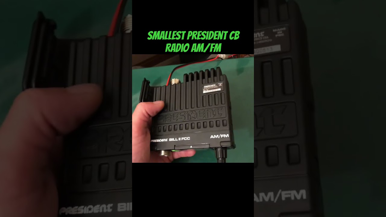 Smallest CB Radio AM/FM/WX 