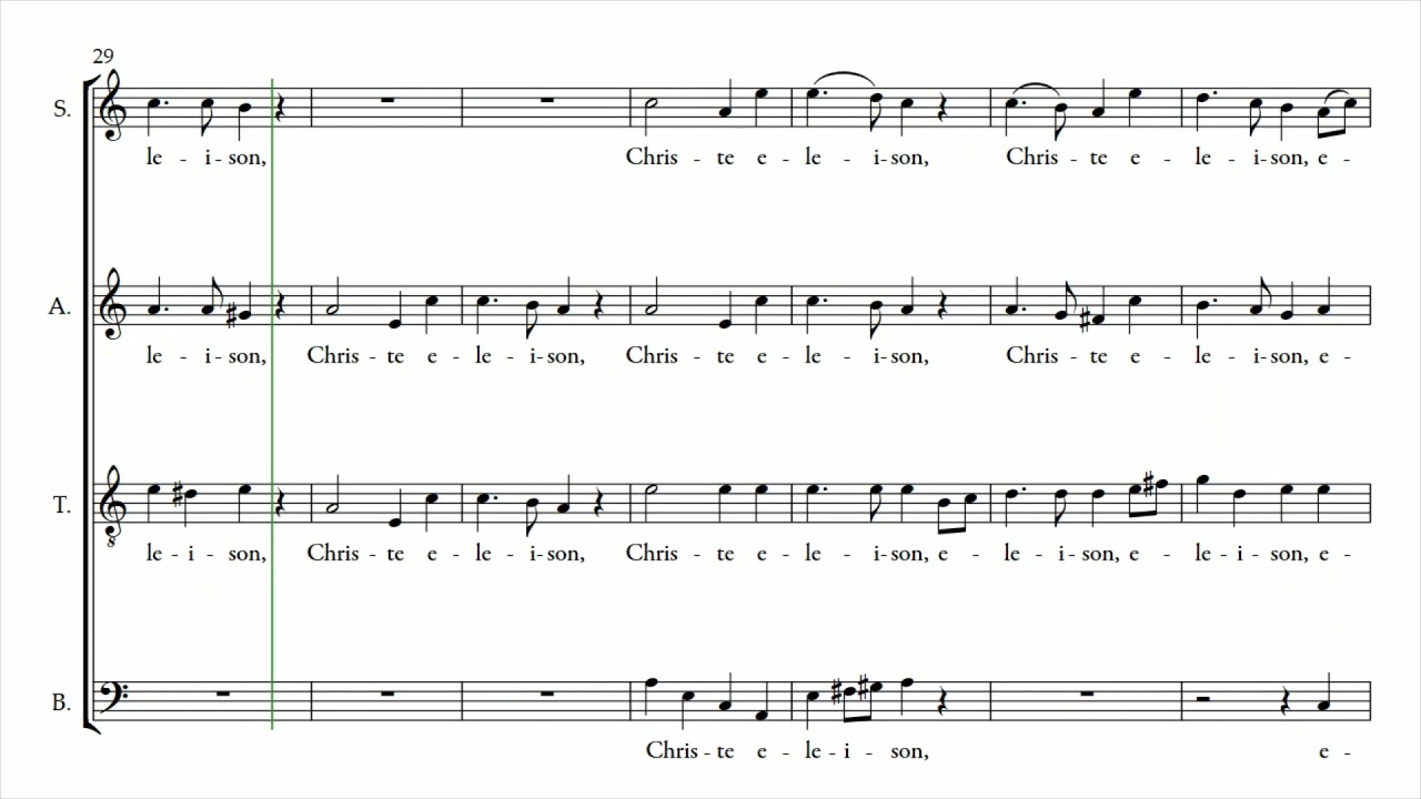 Gounod. Messe Brève. Kyrie. Alto