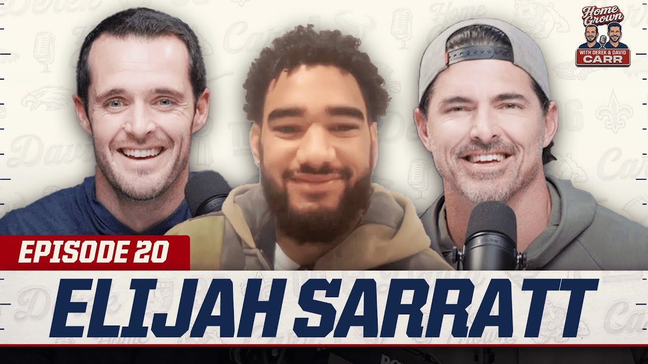 Fixing The Raiders & Getting to Know Indiana WR Elijah Sarratt | David and Derek Carr