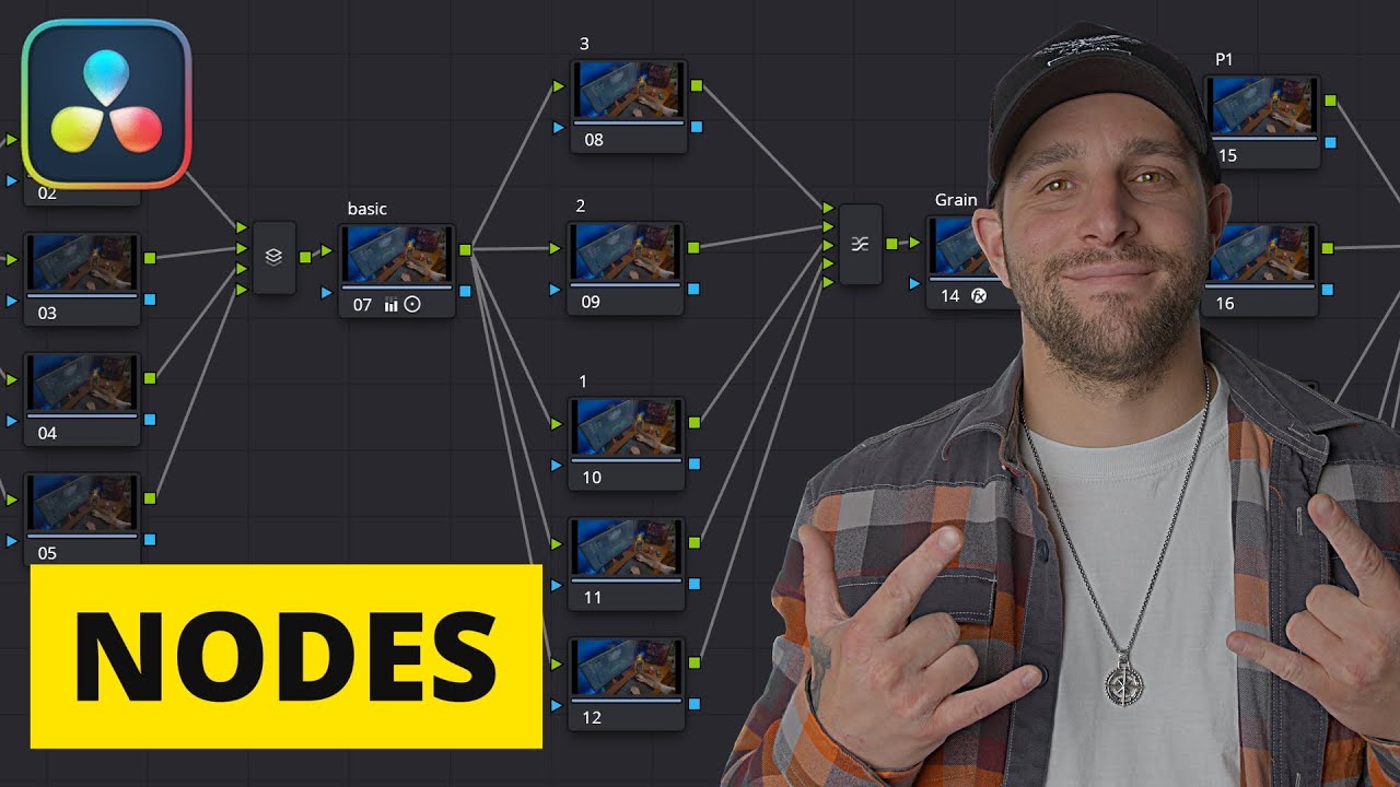 Le Guide des nœuds pour débutant DaVinci Resolve