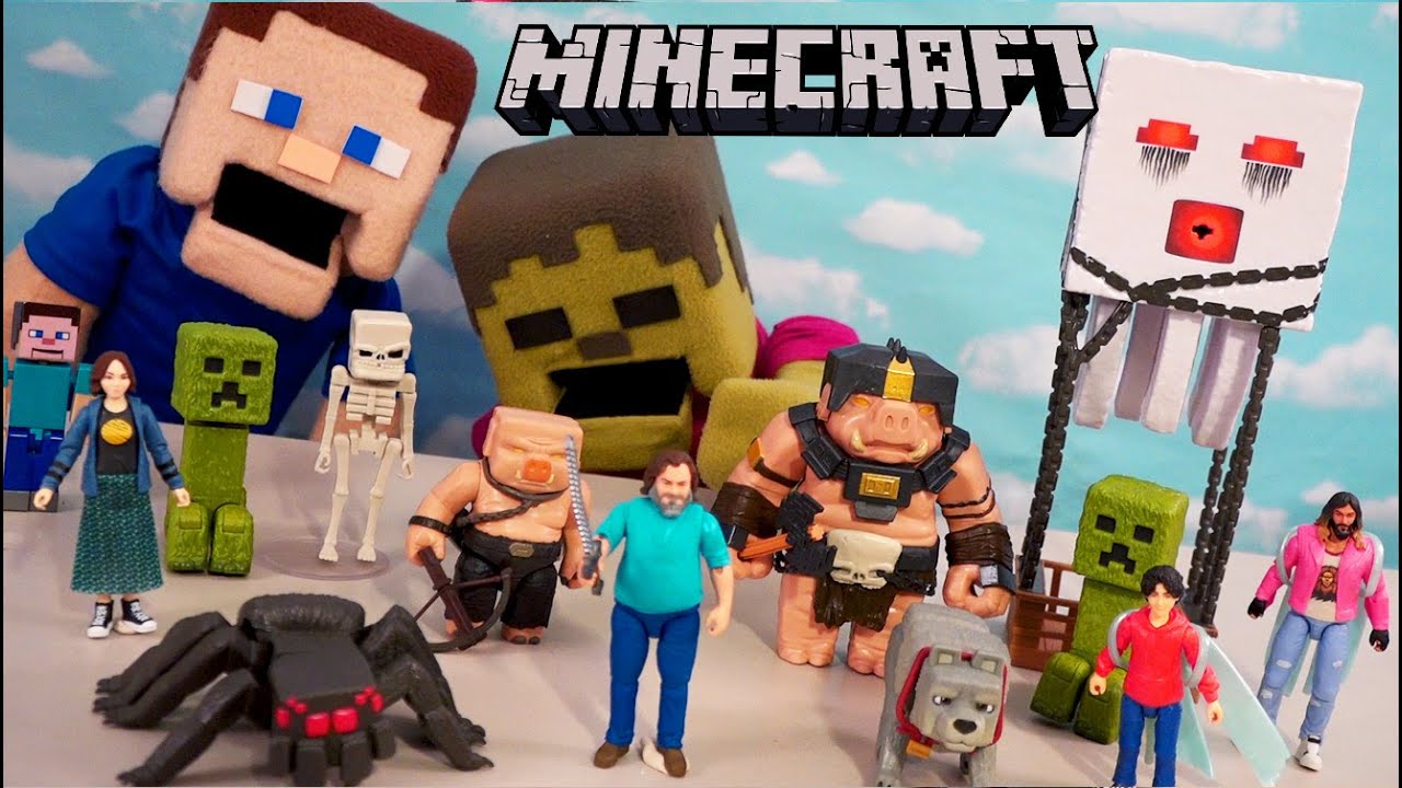 MInecraft Movie Complete Mattel Figures & Playset Line 2025!