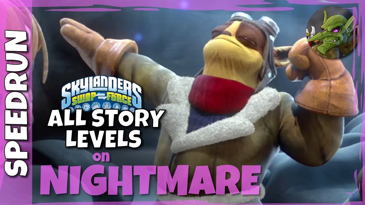 [Former WR] All Story Levels (Nightmare) in 2:45:38 (loadless) | Skylanders: Swap Force Speedrun