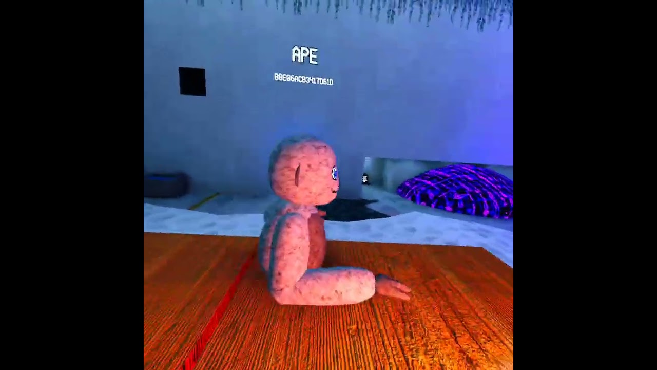 Playing creepy￼ baboons ￼
