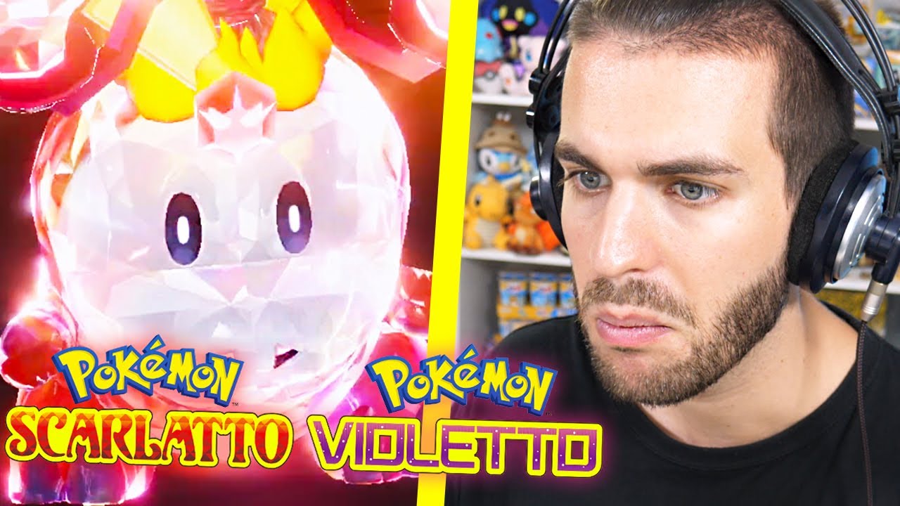 *NUOVI POKEMON TERACRISTAL!* REAZIONE TRAILER POKEMON SCARLATTO E POKEMON VIOLETTO!