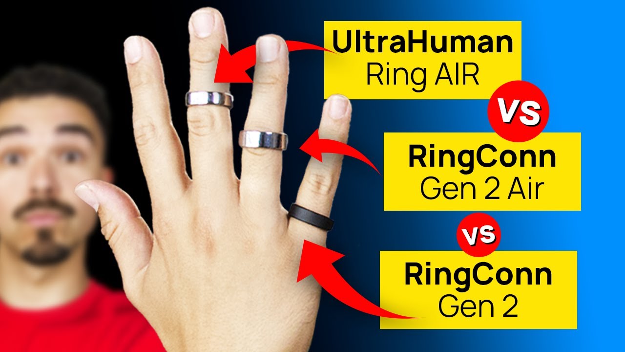 RingConn Gen 2 против Gen 2 Air против Ultrahuman Ring AIR: этот выделялся больше всего