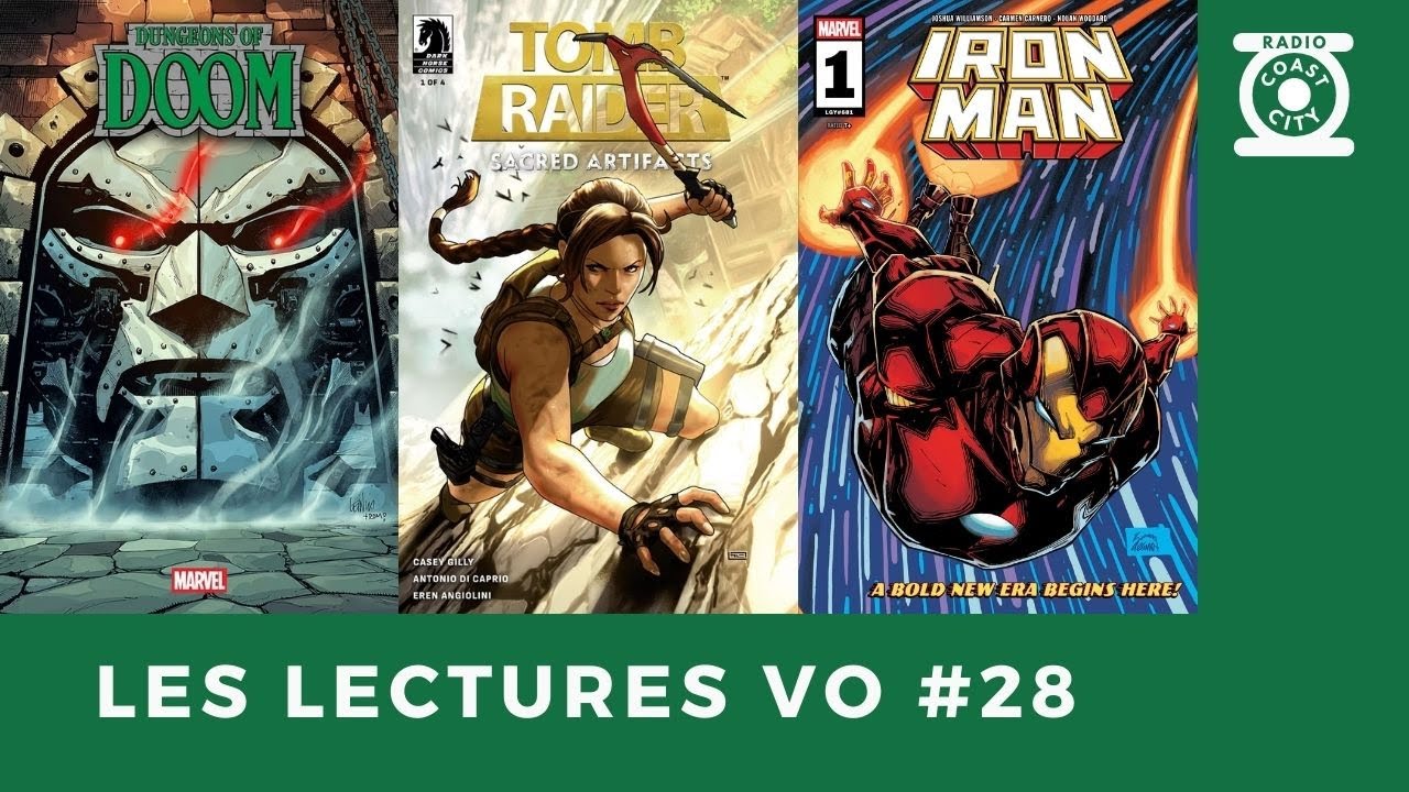 Les numéros #1 de la VO #28 (Iron Man, Dungeons of Doom, Tom Raider Sacred Artifacts...)