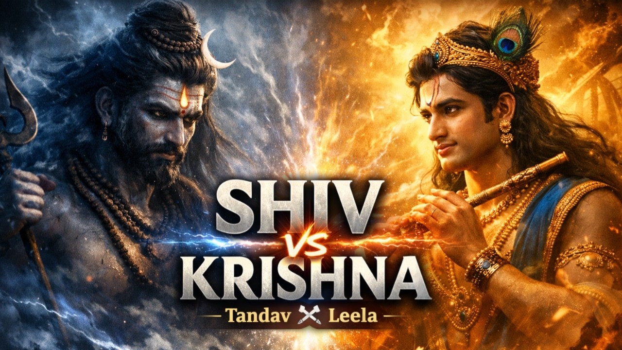 Shiv vs Krishna – Kaun Hai Param Satya? 🔥 🔱 | Aisa Shiv Krishna Samvad Aapne Kabhi Nahi Suna