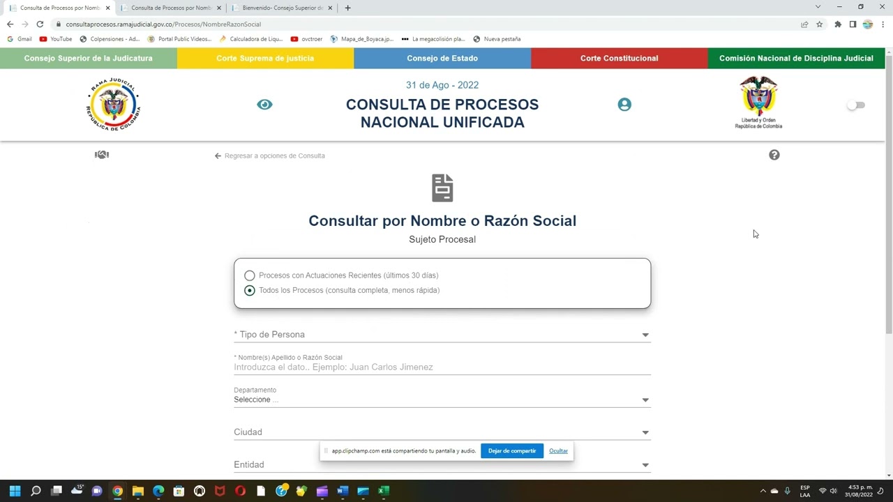 TUTORIAL - CÓMO CONSULTAR SU PROCESO JUDICIAL
