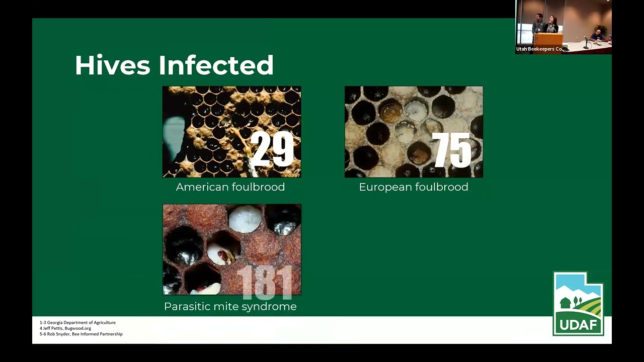 Joey Caputo, Jenna Crowder, Dr E Sabo - UDAF Status Report and Proposed Beekeeper Veterinarian Rule