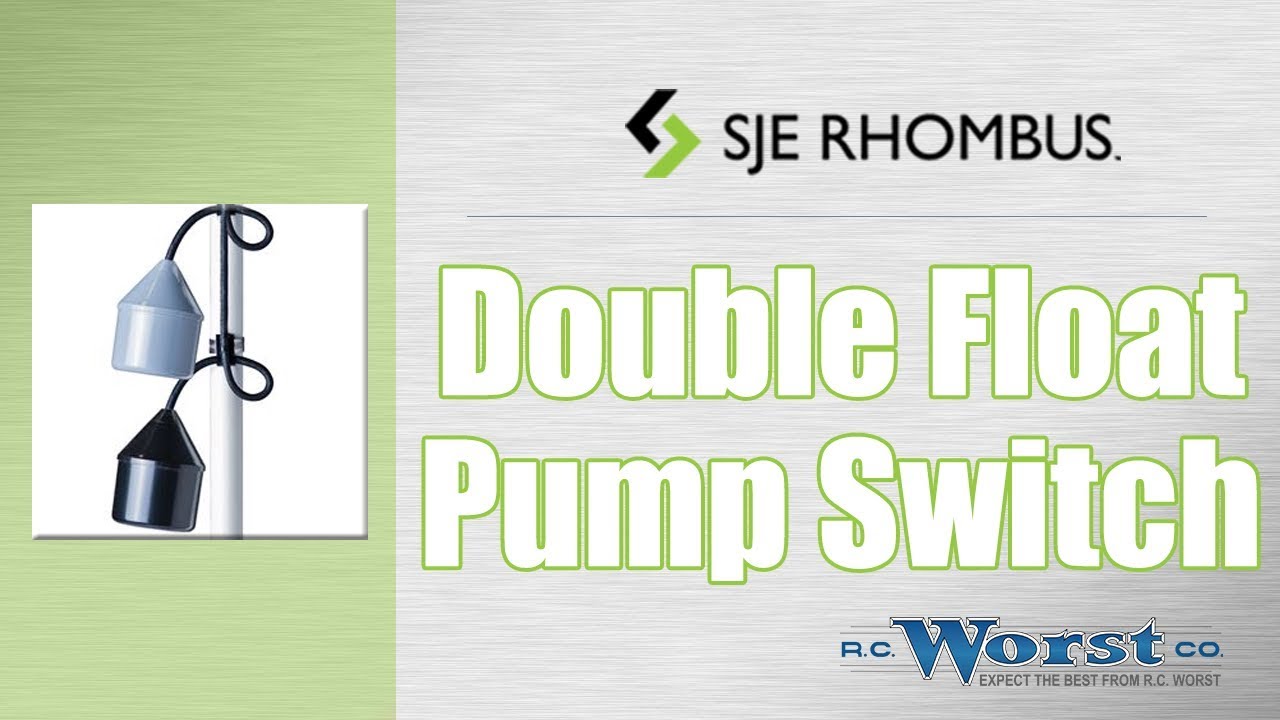 SJE Rhombus Double Float Pump Switch