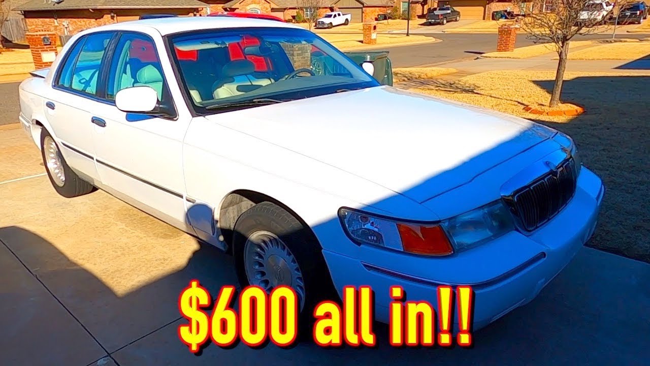 Copart Mercury Grand Marquis LS 98 года за 450 долларов полностью исправен! 600 долларов — ВСЕ В ...