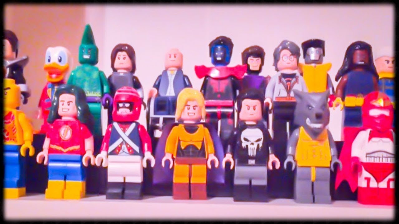 Custom LEGO Marvel Minifigure Collection