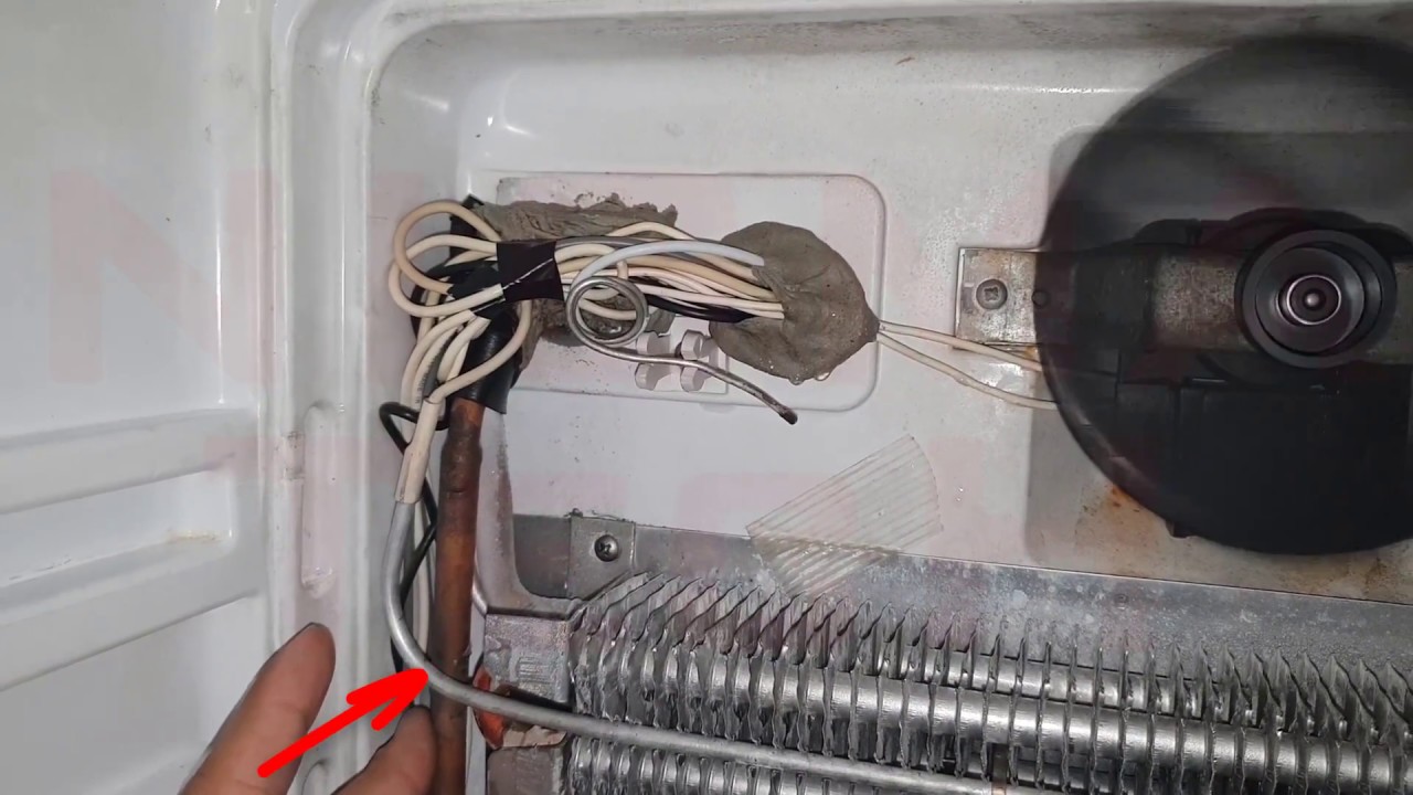 صيانة ثلاجات لا تبرد في الأسفل الحل العملي و النهائي تنقيط الماء داخل الثلاجة NigmaTech DIY