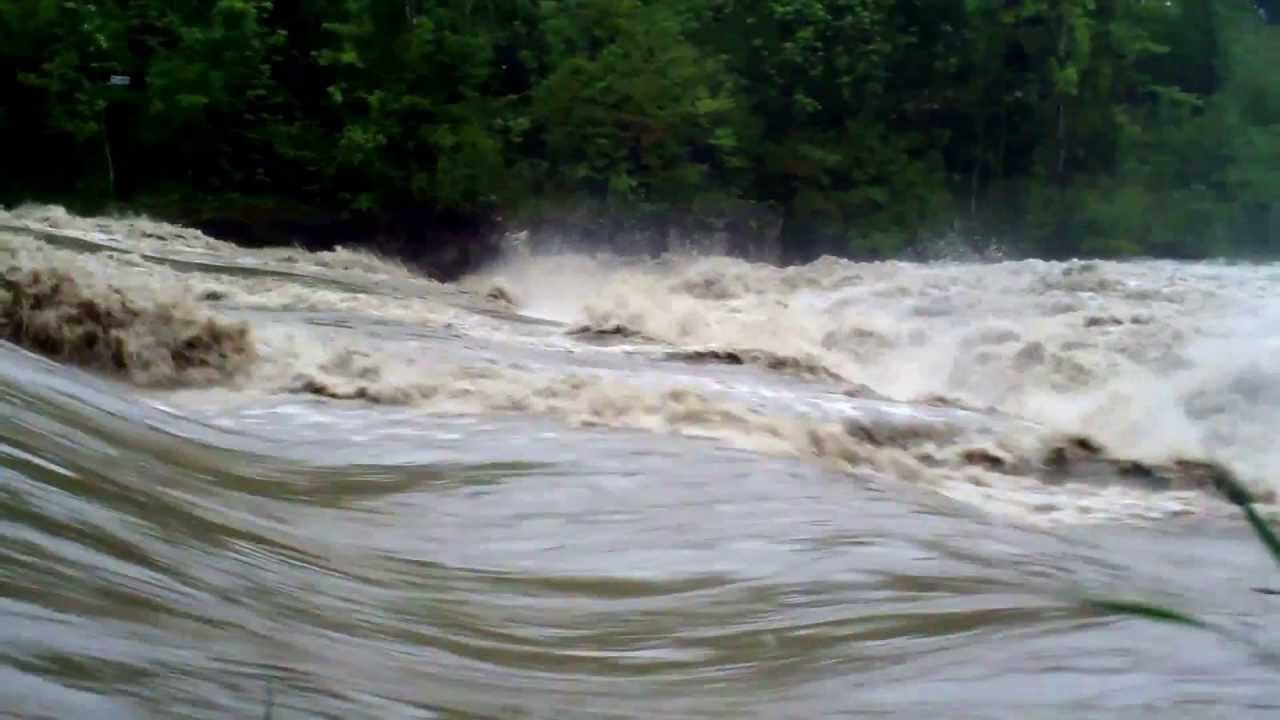 Hochwasser der Iller bei Kirchdorf