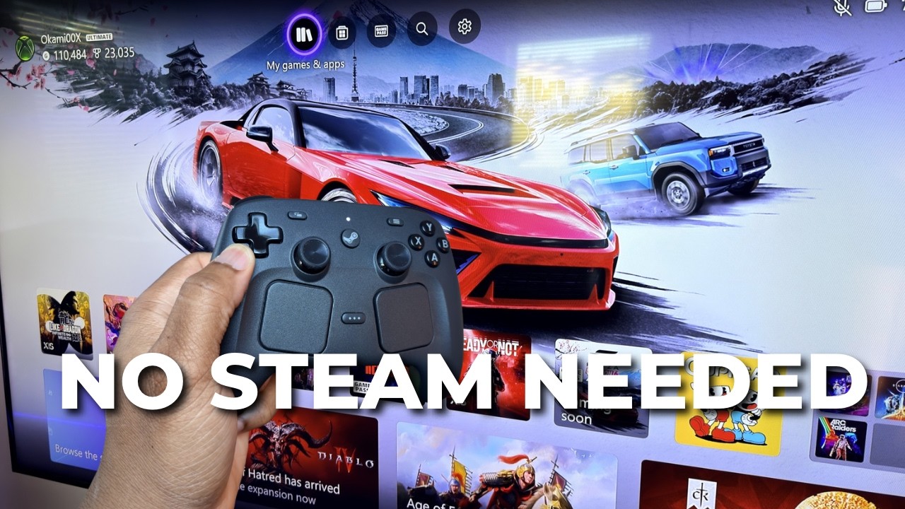Как использовать новый контроллер Steam с играми, не относящимися к Steam.