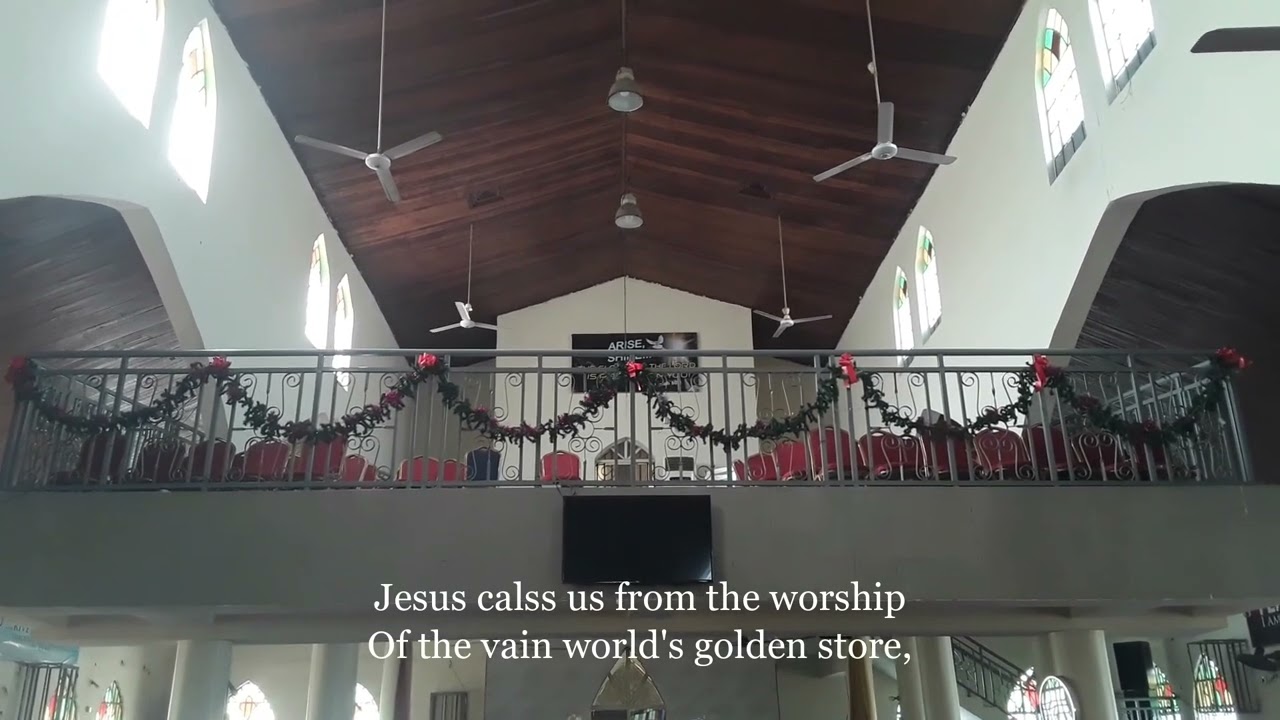 Jesus calls us o'er the tumult (Descant by Rev. Canon Yellow-Duke)