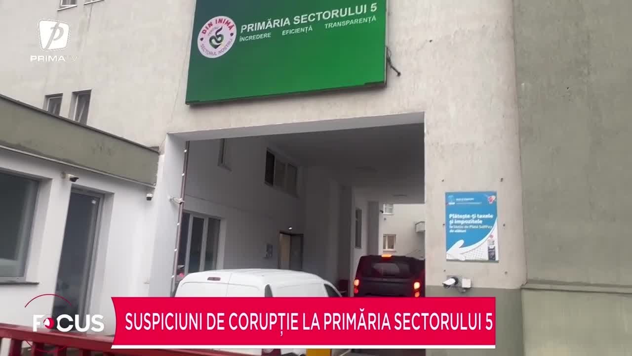 Percheziții la Primăria Sectorului 5 pentru suspiciuni de corupție