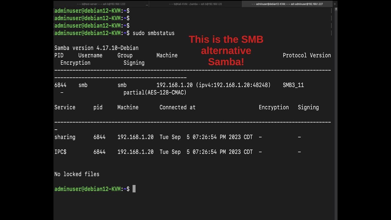 Samba Installation and Configuration | Linux Server Services