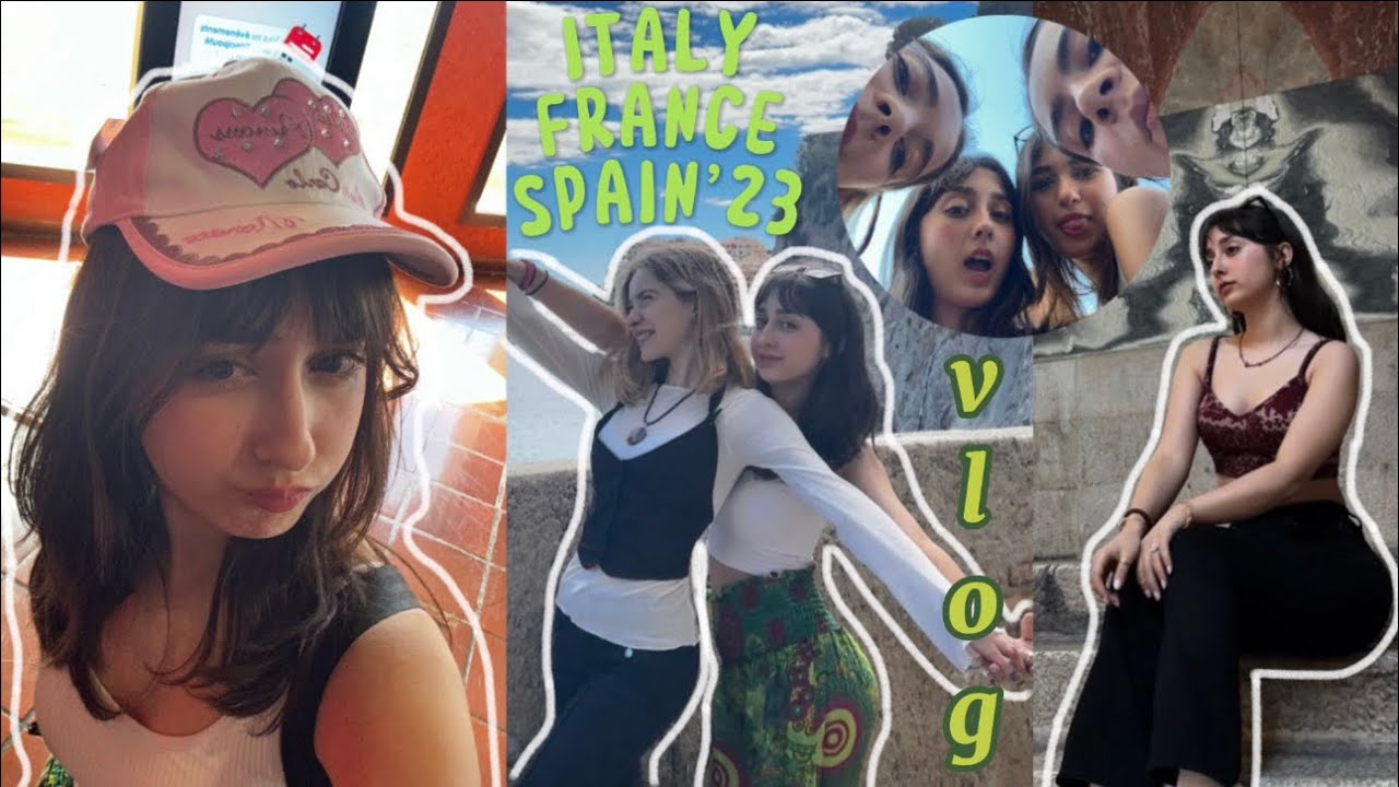 İtalya, Fransa, İspanya '23 Vlog!!! (okul korosu!!!)