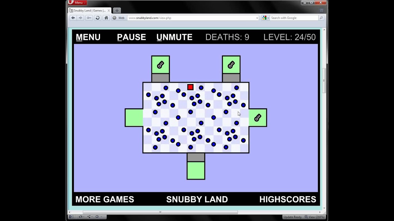 The World's Hardest Game 2 - 30 Deaths (1-50) - No Cheating - Part 1
