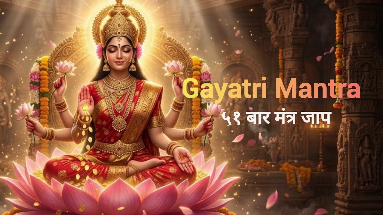 Divine Morning Meditation: 51 Jaap of Gayatri Mantra | गायत्री मंत्र का ५१ बार जाप