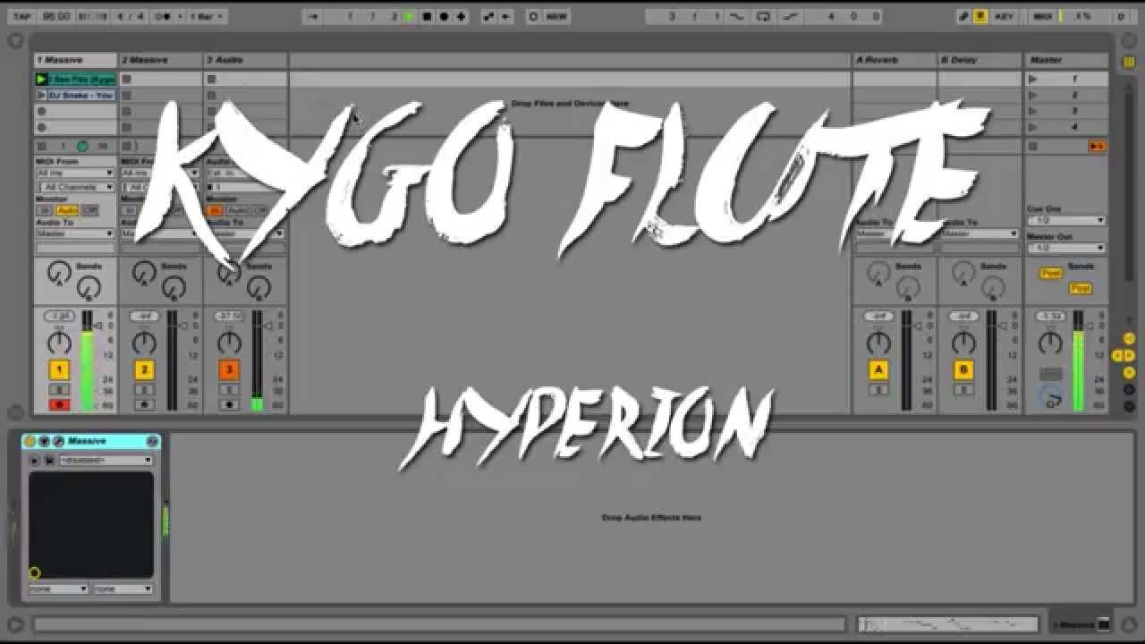 Tropical Kygo Flute Synth Massive