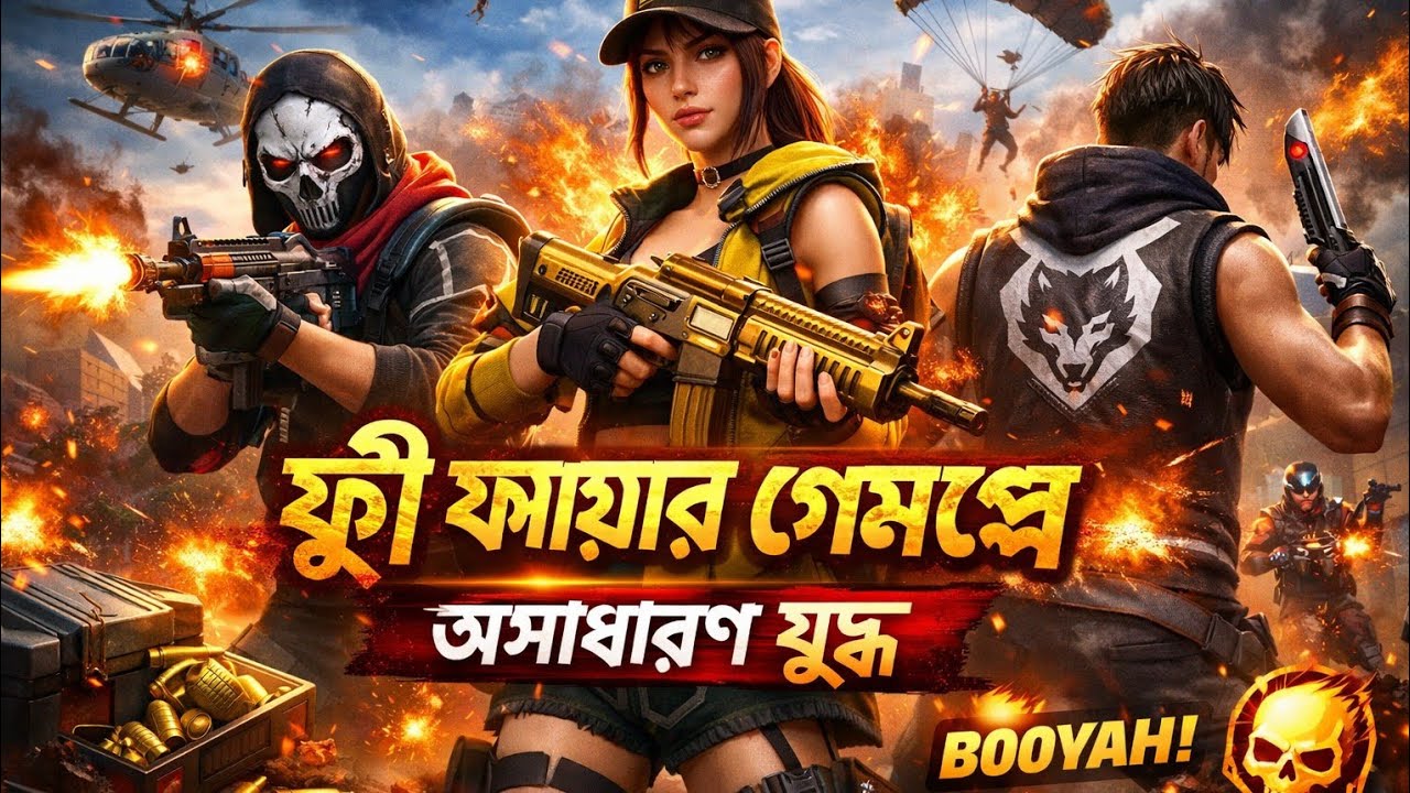 আজকের ভিডিওতে থাকছে 🔥 ভয়ংকর কাস্টমার ১v১ ব্যাটেল in Free Fire!কে হবে আসল কিং? 👑 #freefire BD