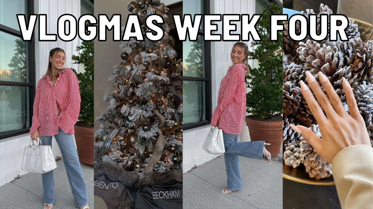 VLOGMAS: wrapping presents, PR unboxing & family time! | Keaton Milburn