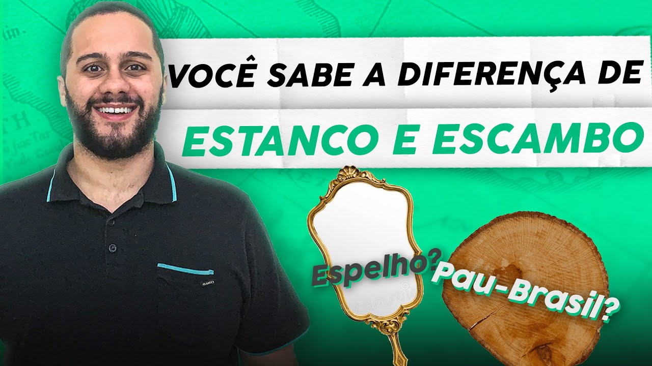 Você sabe a diferença de estanco e escambo? - SOS História {Prof. Pedro Riccioppo}
