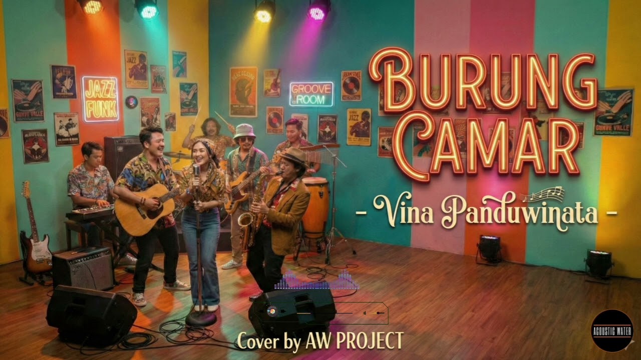 BURUNG CAMAR - VINA PANDUWINATA (COVER) | FUNK ACOUSTIC VERSION 