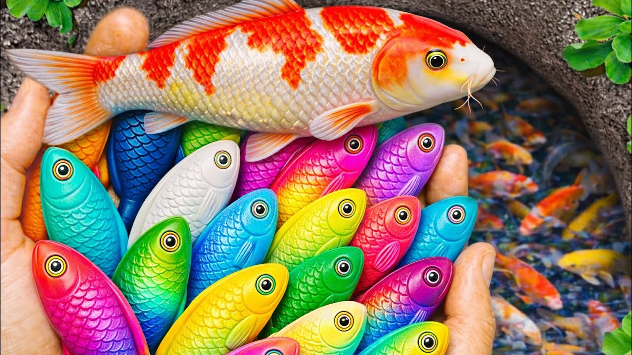 Catching Bright and Beautiful Aquarium Fish – An Incredibly Fun and Relaxing Experience 🪸🐠
