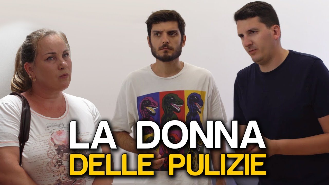 LA DONNA DELLE PULIZIE