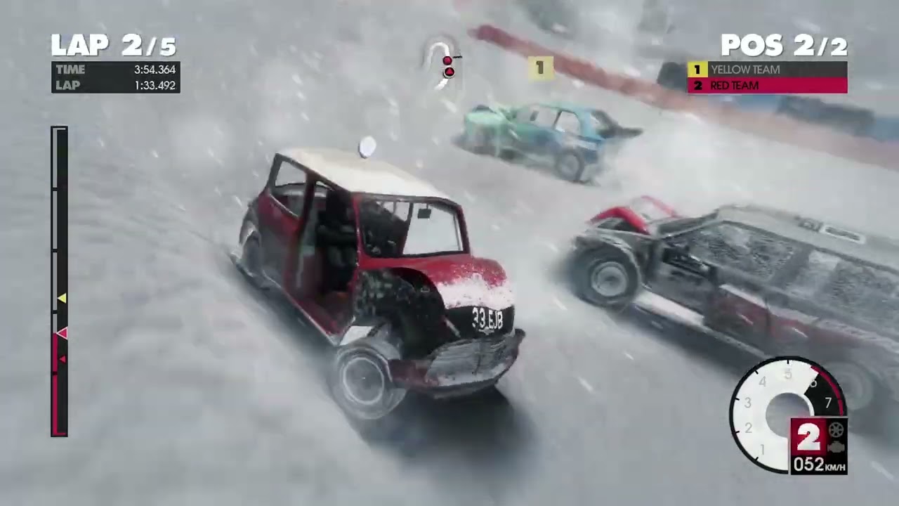DiRT 3 Cat N Mouse 02.01.2026, 4vs4, the gap just kept getting bigger