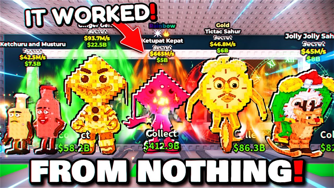 Trading From NOTHING To INSANE Profit In Roblox Steal a Brainrot..