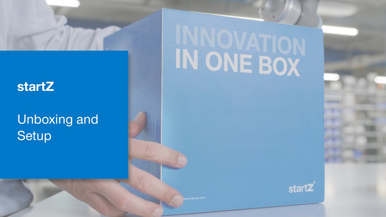 Zimmer Group startZ Unboxing and Setup