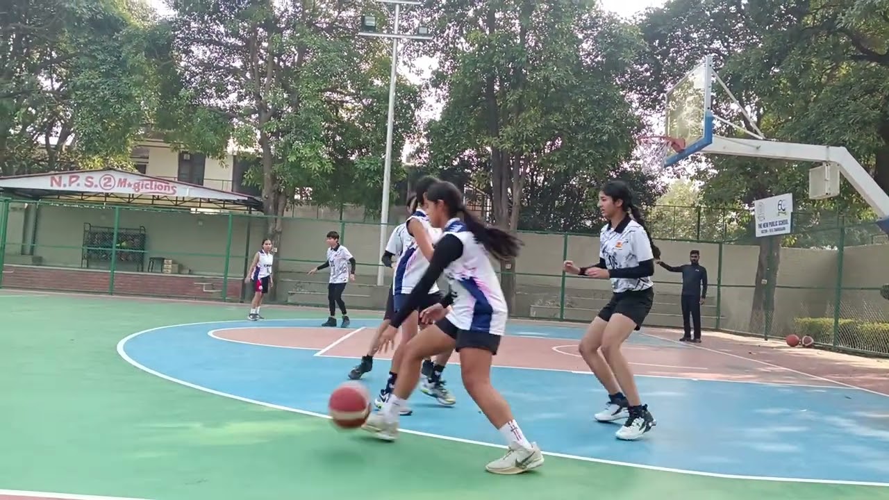 3x3 Asmita Basketball League Women 🏀 KVS v/s GNPS League Match #nba #kvs #nps #basketballshorts 