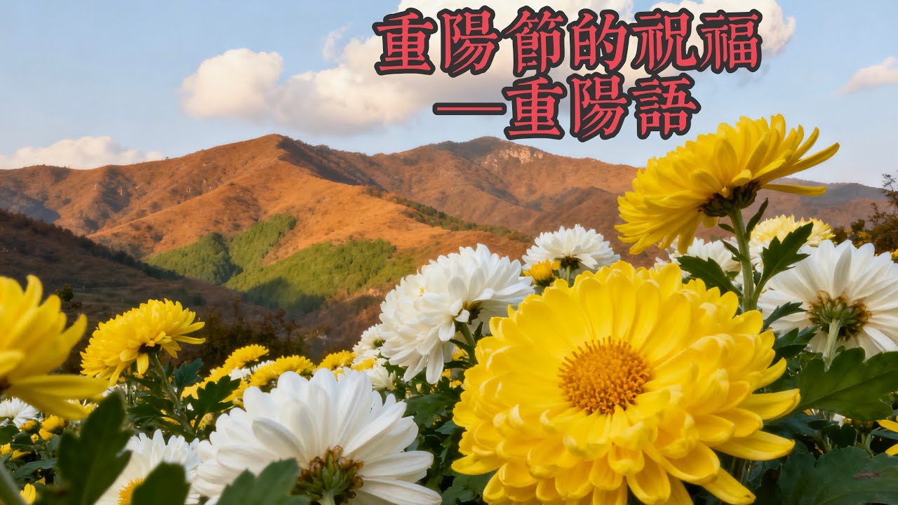 【重陽語】古風民謠｜九九登高寄秋思｜重陽節原創祝福曲  「Chongyang Whisper」 —  Flute Folk Song for the Double Ninth Festival