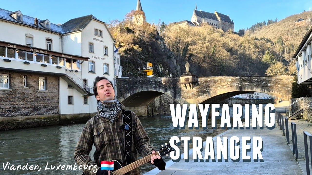 Джонни Кэш — Wayfaring Stranger — акустическая кавер-версия, концерт в Виандене, Люксембург.