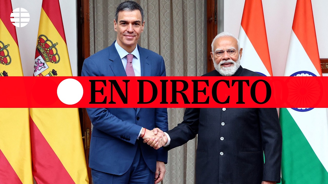 🔴 DIRECTO | Pedro Sánchez interviene en la Cumbre global del impacto de al IA en India