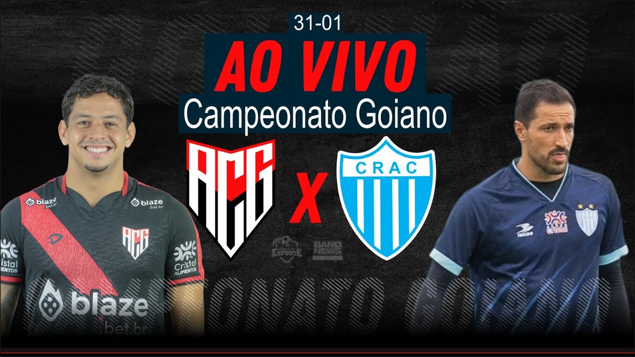 Atlético-GO x CRAC - AO VIVO - Campeonato Goiano - 31/01/2026