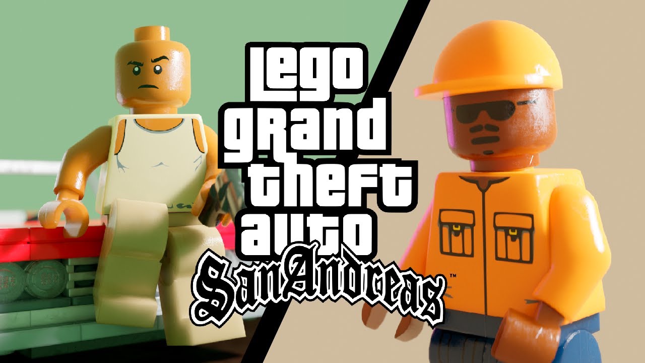 LEGO GTA San Andreas Tela de Loading (TEASER)