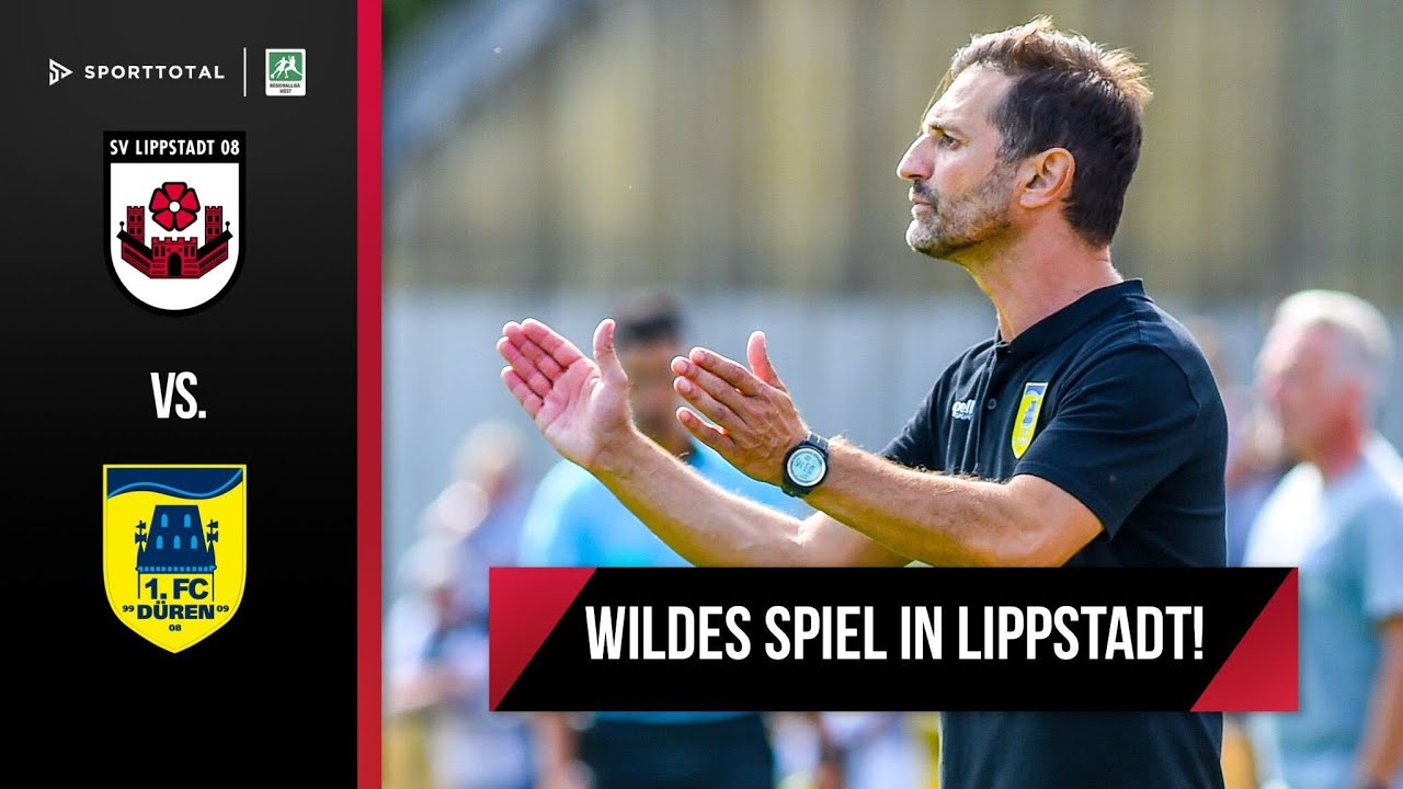 Drei Tore & zwei Platzverweise! | SV Lippstadt 08 - 1. FC Düren | Regionalliga West