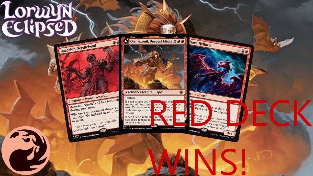 THIS TIME I'M GOING AGGRO - MONORED AGGRO - LORWYN ECLIPSED - MTG ARENA - STANDARD BO1
