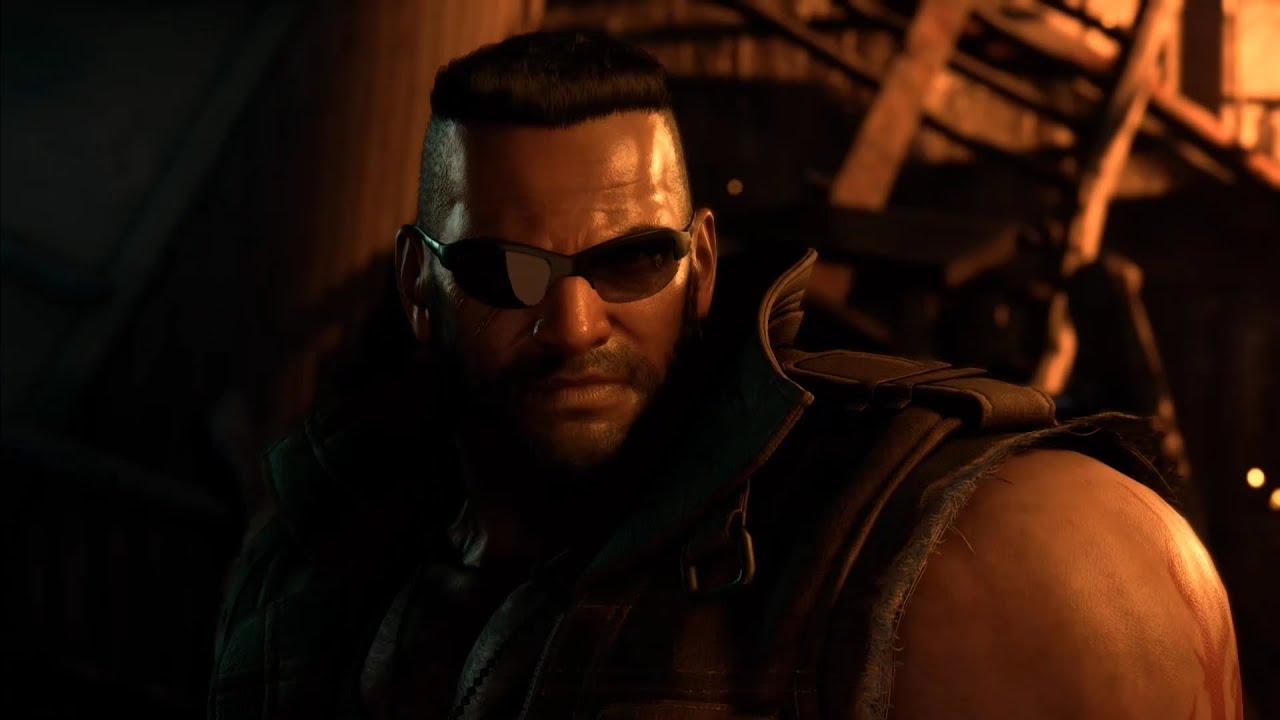 Barret Being Boisterous and Formidable